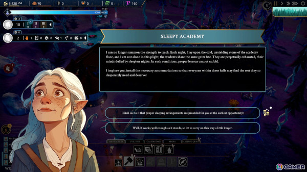 魔法学校運営シム「Wizdom Academy」がSteamにて4月18日に早期アクセス開始！校長先生として学校を管理し一流の魔法使いを育てようの画像