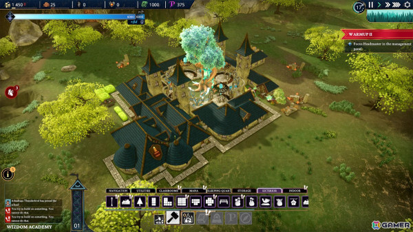 魔法学校運営シム「Wizdom Academy」がSteamにて4月18日に早期アクセス開始！校長先生として学校を管理し一流の魔法使いを育てようの画像