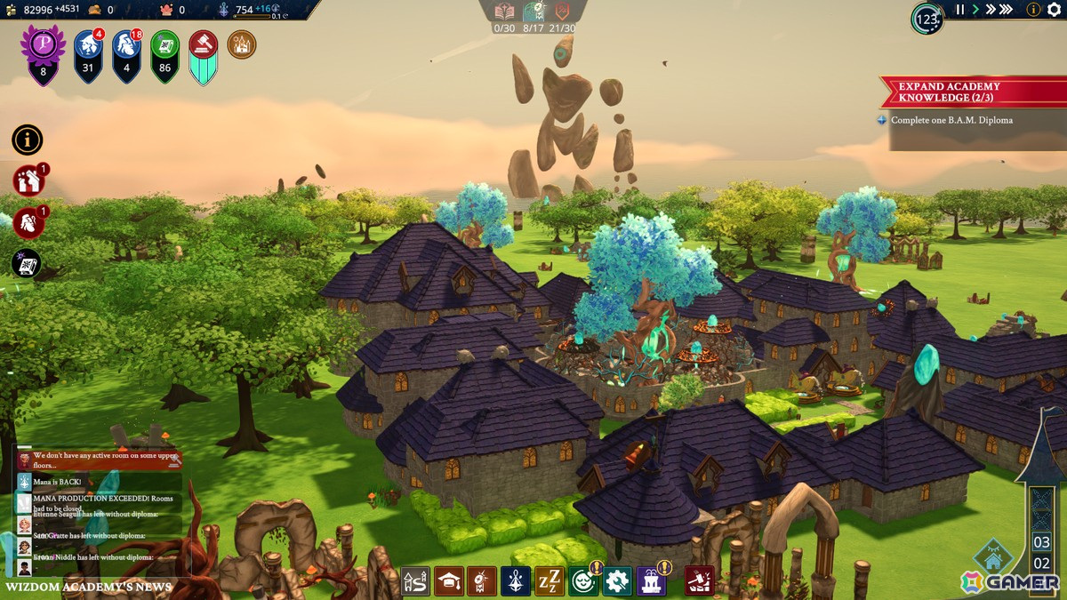 魔法学校運営シム「Wizdom Academy」がSteamにて4月18日に早期アクセス開始！校長先生として学校を管理し一流の魔法使いを育てようの画像15