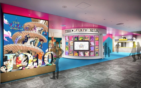 「THE★JOJO WORLD」では“スタンド診断研究所”や作中の印象的なシーンをモチーフにしたミニゲームが展開！フード＆ドリンクエリア「IGGY CAFE」も登場