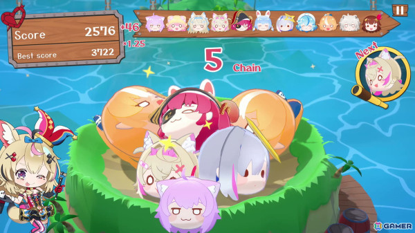 「ホロライブ お宝マウンテン」に尾丸ポルカさんが実況キャラとして登場！DLC「尾丸ポルカの『ぽぽぽぽDLC』」が4月17日に配信の画像3