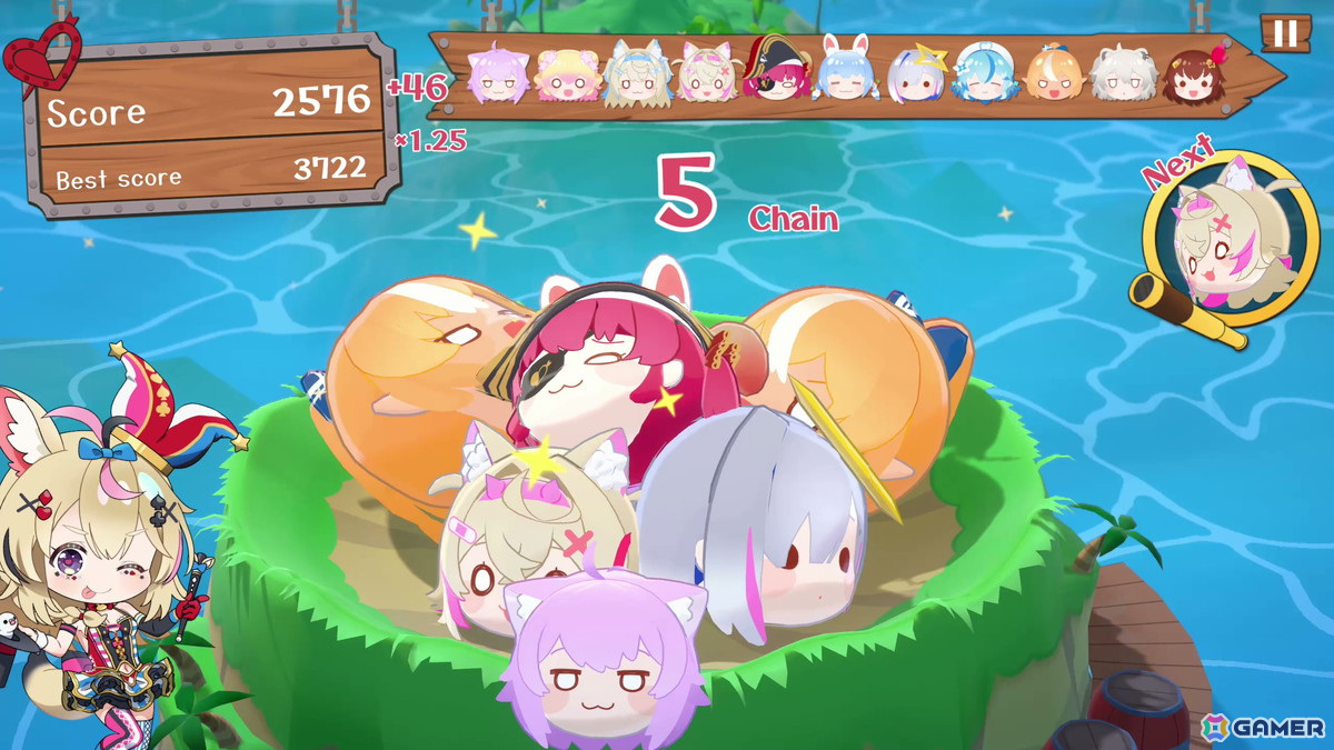 「ホロライブ お宝マウンテン」に尾丸ポルカさんが実況キャラとして登場!DLC「尾丸ポルカの『ぽぽぽぽDLC』」が4月17日に配信の画像