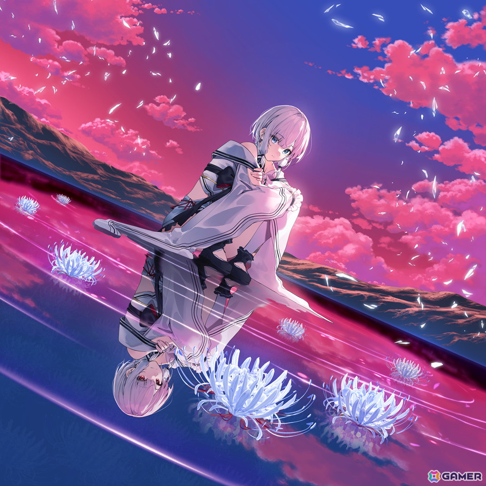 工画堂スタジオが贈る和風伝奇ADV「やがて散りゆく鏡の花へ」がSteamにて6月20日に配信!二重人格の少女と怪異の謎を解き明かす儚くも美しい物語の画像
