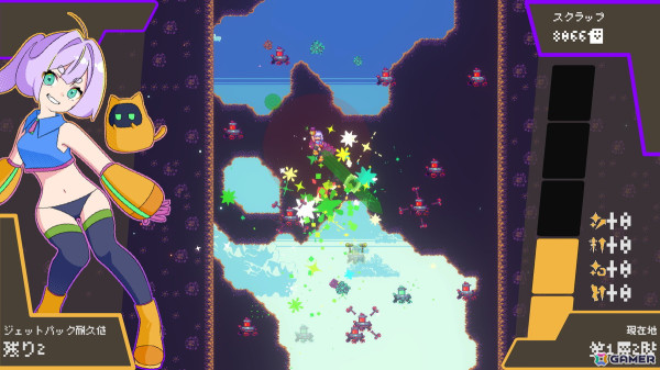 講談社ゲームクリエイターズラボにアシ氏が手掛けるローグライトゲーム「ウルトラジェットガール」が採択！10組目のラボメンバーにの画像2