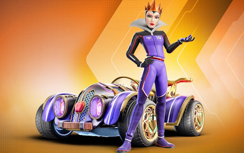 「ディズニー スピードストーム」に毒リンゴで相手を居眠りさせる新レーサー「邪悪な女王」が登場！