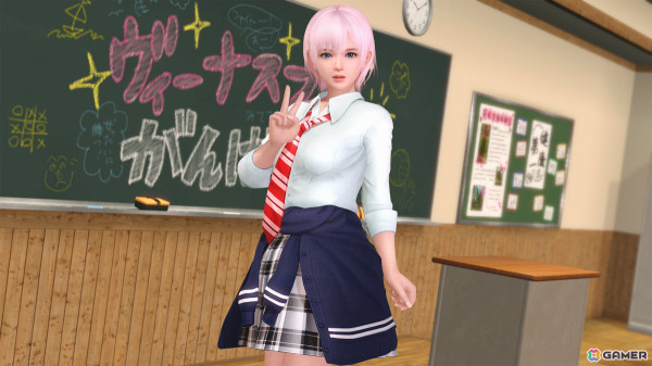 「DEAD OR ALIVE XVV」れいか（CV：近藤玲奈）がトレンドコーデガチャに初登場！なつかしコーデガチャが最大70連無料のキャンペーンもの画像