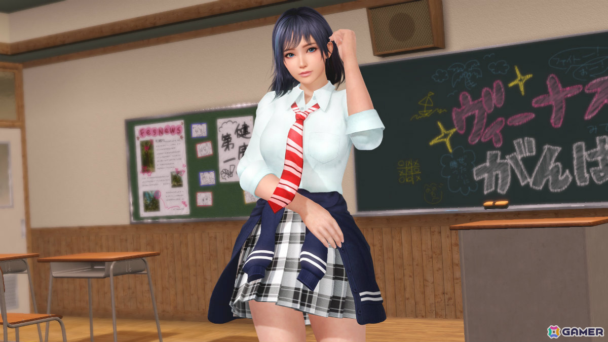 「DEAD OR ALIVE XVV」れいか（CV：近藤玲奈）がトレンドコーデガチャに初登場！なつかしコーデガチャが最大70連無料のキャンペーンもの画像
