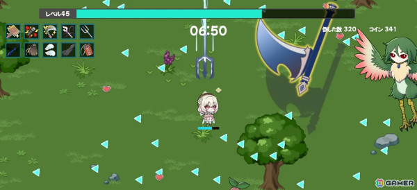 「のなめブレイカー / Noname Breaker」に鴉紋ゆうくさん、桃園りえるさんを含む7人のタレントが登場！進化武器機能の実装もの画像9