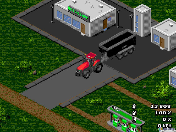 MD互換機向けソフト「Farming Simulator 16-Bit Edition」がレトロカートリッジコレクターズ版として発売決定！の画像16