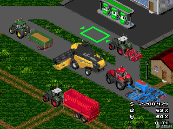 MD互換機向けソフト「Farming Simulator 16-Bit Edition」がレトロカートリッジコレクターズ版として発売決定！の画像