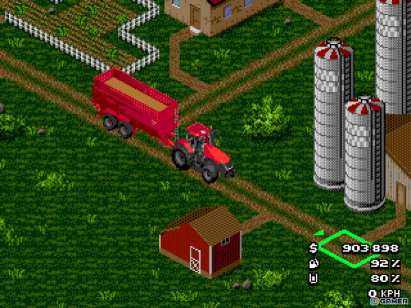MD互換機向けソフト「Farming Simulator 16-Bit Edition」がレトロカートリッジコレクターズ版として発売決定！の画像