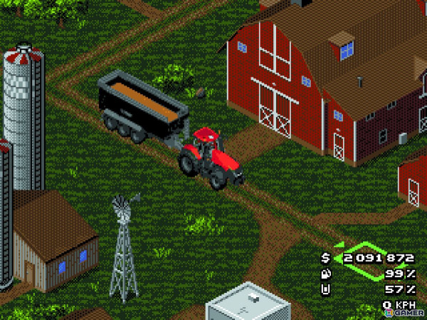 MD互換機向けソフト「Farming Simulator 16-Bit Edition」がレトロカートリッジコレクターズ版として発売決定！の画像