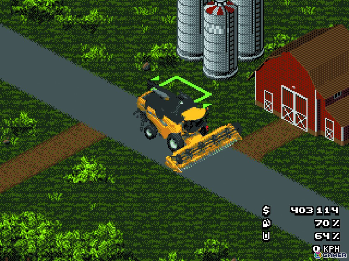 MD互換機向けソフト「Farming Simulator 16-Bit Edition」がレトロカートリッジコレクターズ版として発売決定！の画像18