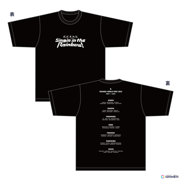 「にじさんじ WORLD TOUR 2025 Singin' in the Rainbow！」ライブツアー＆仙台公演のグッズ販売が5月10日11時よりにじさんじオフィシャルストアで開始！の画像5