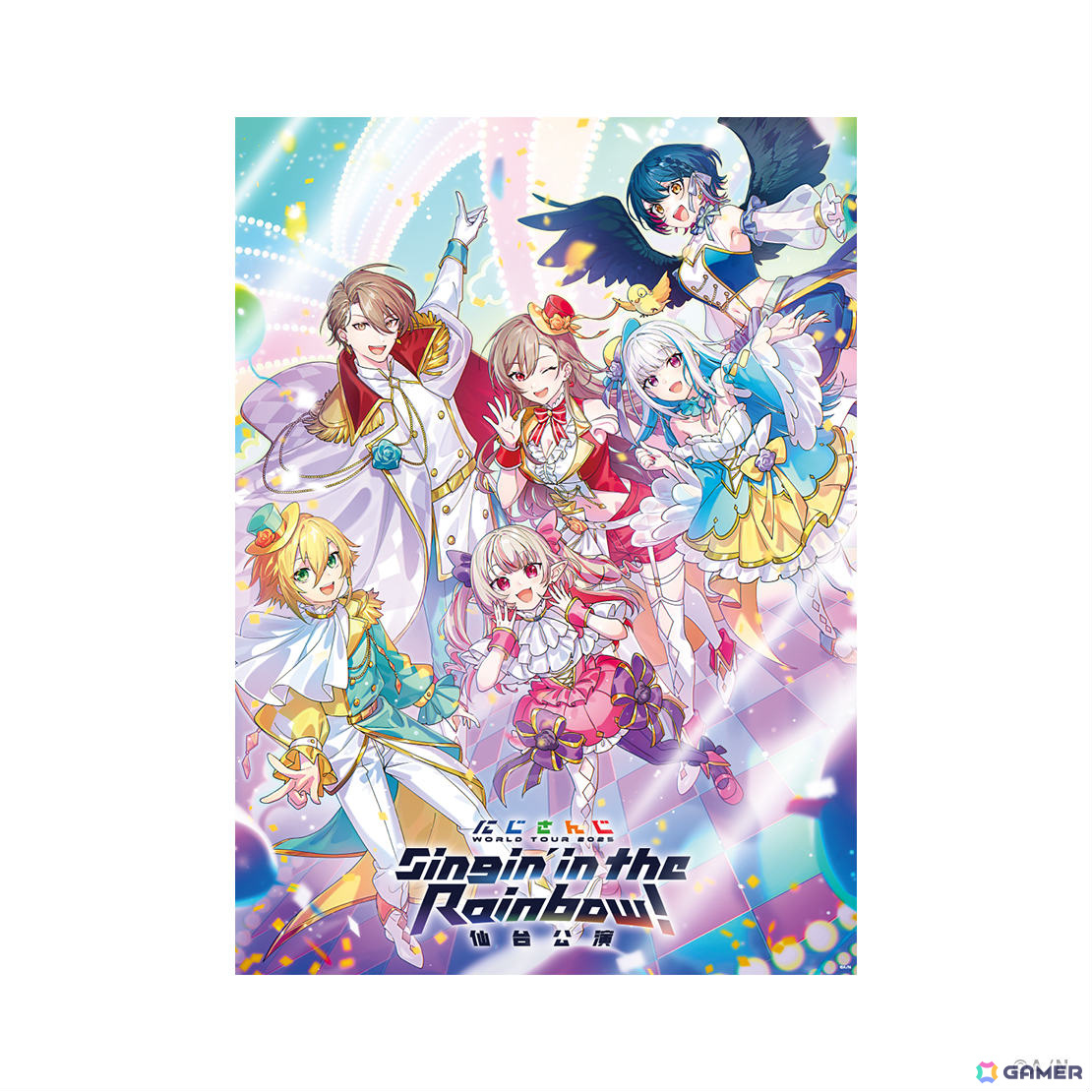 「にじさんじ WORLD TOUR 2025 Singin' in the Rainbow!」ライブツアー&仙台公演のグッズ販売が5月10日11時よりにじさんじオフィシャルストアで開始!の画像