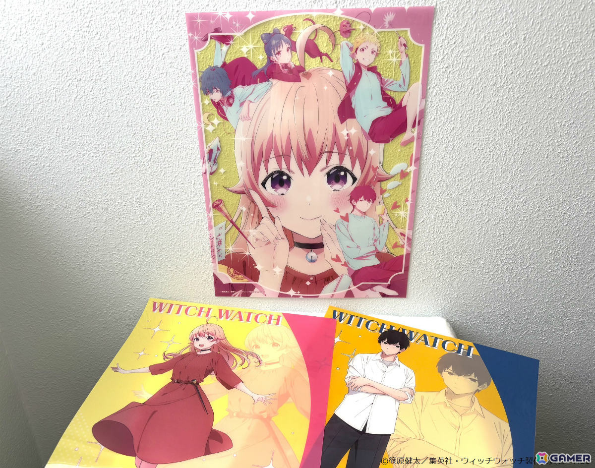 TVアニメ「ウィッチウォッチ」ニコたちの公式イラストを使用した新作グッズが登場!アクスタやブロマイド、クリアポスターなどがラインナップの画像