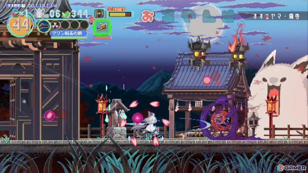 白上フブキさんがホロアースを駆け抜ける2Dドットアクション「FUBUKI ～zero in on Holoearth～」が配信！の画像