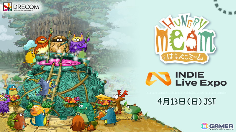 「はらぺこミーム」探索や拠点作りなどのゲームサイクルを紹介した2ndトレーラーが「INDIE Live Expo」で公開！の画像