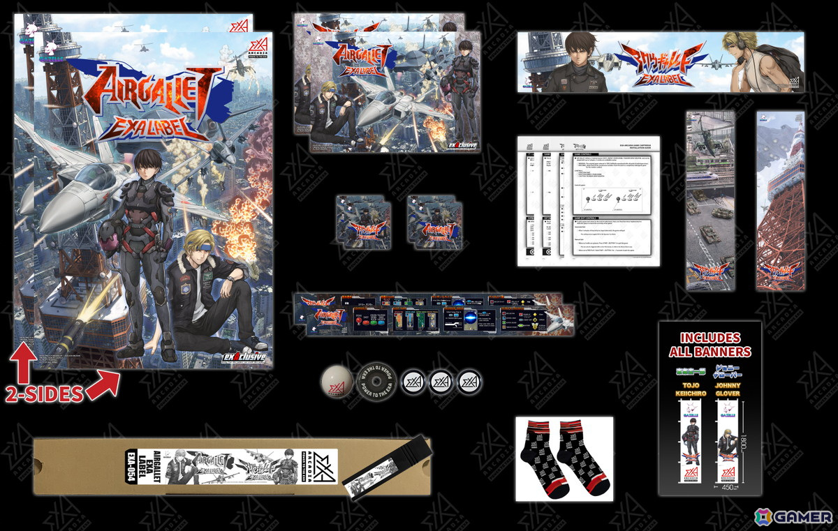 「アクウギャレット EXA LABEL」は4月15日より先行稼働！ゲームモードやPV、日本語音声を担当する声優陣の情報も公開の画像12