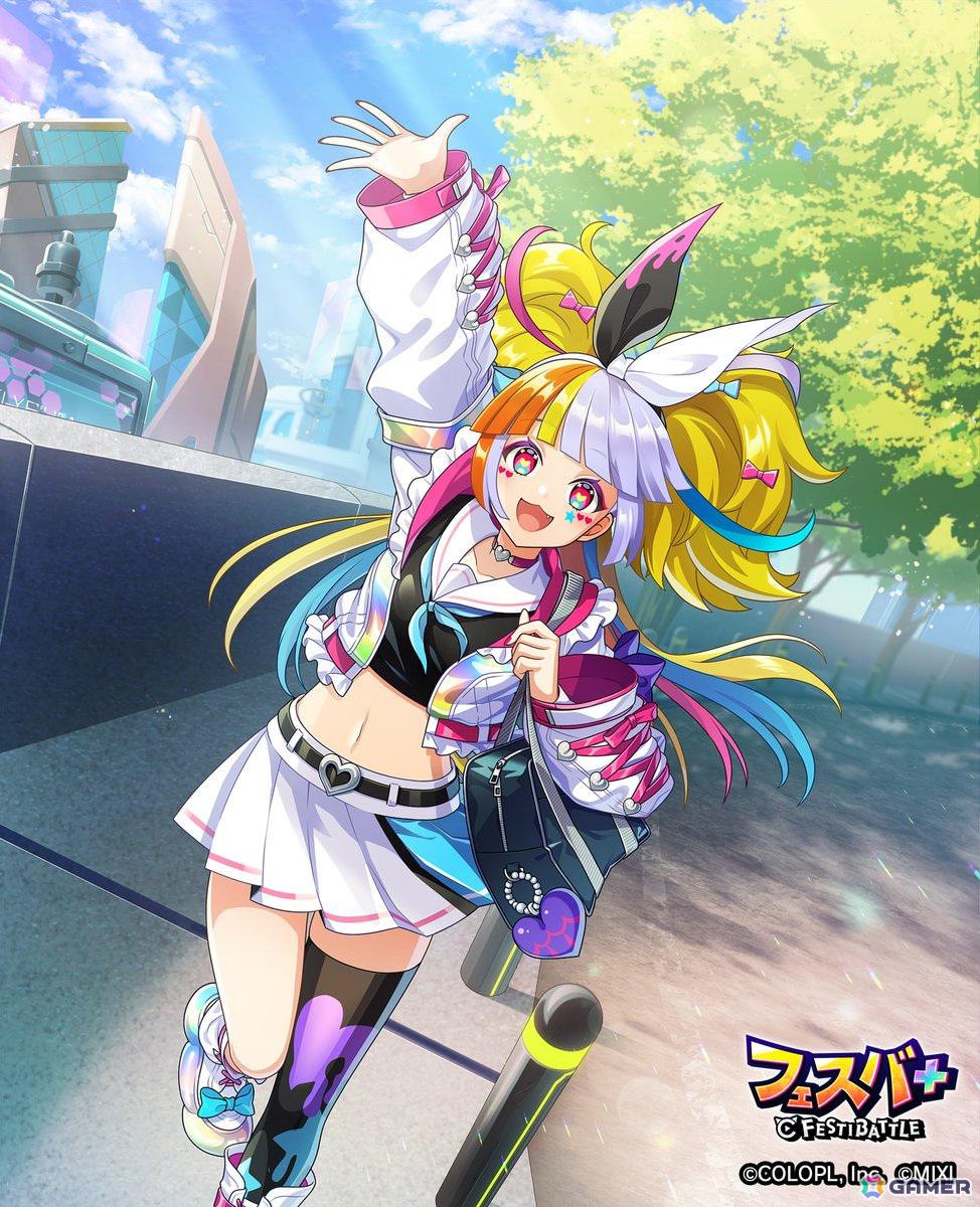 「フェスバ+」でイベント「開校一番!エリジウム学園春選挙」が開催!風紀委員ジャック(CV:高橋李依)とスケバンのエンマ(CV:長谷川育美)が激突の画像