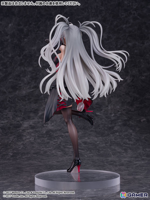「アズレン」プリンツ・オイゲンが1/7スケールフィギュアで登場！Live2D着せ替え「この夜に酔いしれ」をモチーフに立体化の画像13