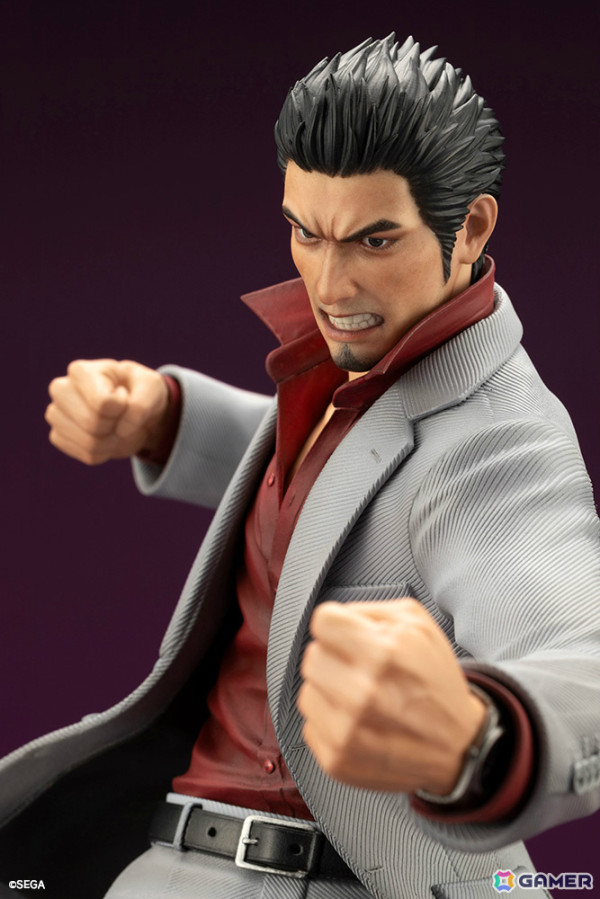 「龍が如く」桐生一馬が渾身のバトルポーズで1/6スケールフィギュアに！特製アクリルブロックがコトブキヤショップ限定特典として付属の画像18