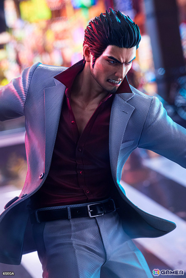 「龍が如く」桐生一馬が渾身のバトルポーズで1/6スケールフィギュアに！特製アクリルブロックがコトブキヤショップ限定特典として付属の画像4