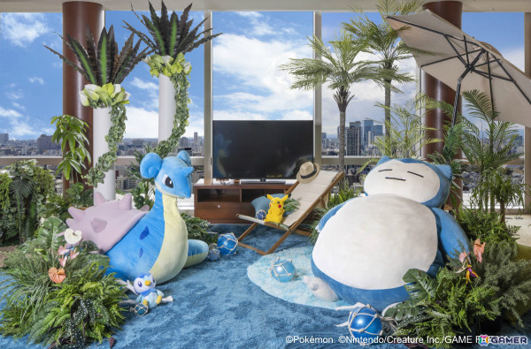 ポケモンたちとビーチリゾート気分を満喫！グランド ハイアット 東京で「ポケモン コラボレーション サマー 2025」が6月20日より開催の画像
