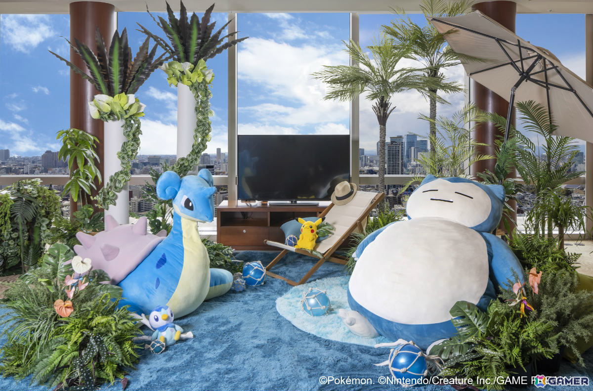 ポケモンたちとビーチリゾート気分を満喫！グランド ハイアット 東京で「ポケモン コラボレーション サマー 2025」が6月20日より開催の画像1