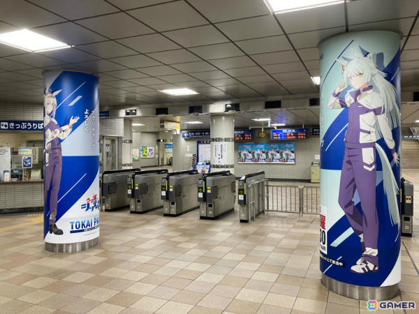 アニメ「ウマ娘 シンデレラグレイ」×名鉄コラボ「東海プロジェクト」が開始！2200系のラッピング電車が運行、各駅を巡るスタンプラリーもの画像12