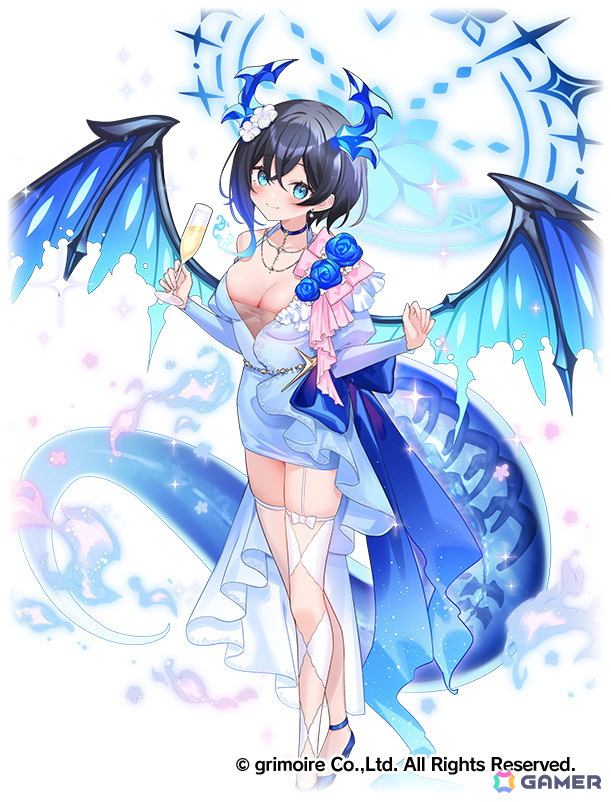 「ブレ×ブレ」ランクSS魔剣「ノートゥング:Blaze」(CV:花守ゆみり)が再登場する「魔剣製造《10th Anniversary 宴》」が開催!新ドレス魔装がおまけに登場の画像