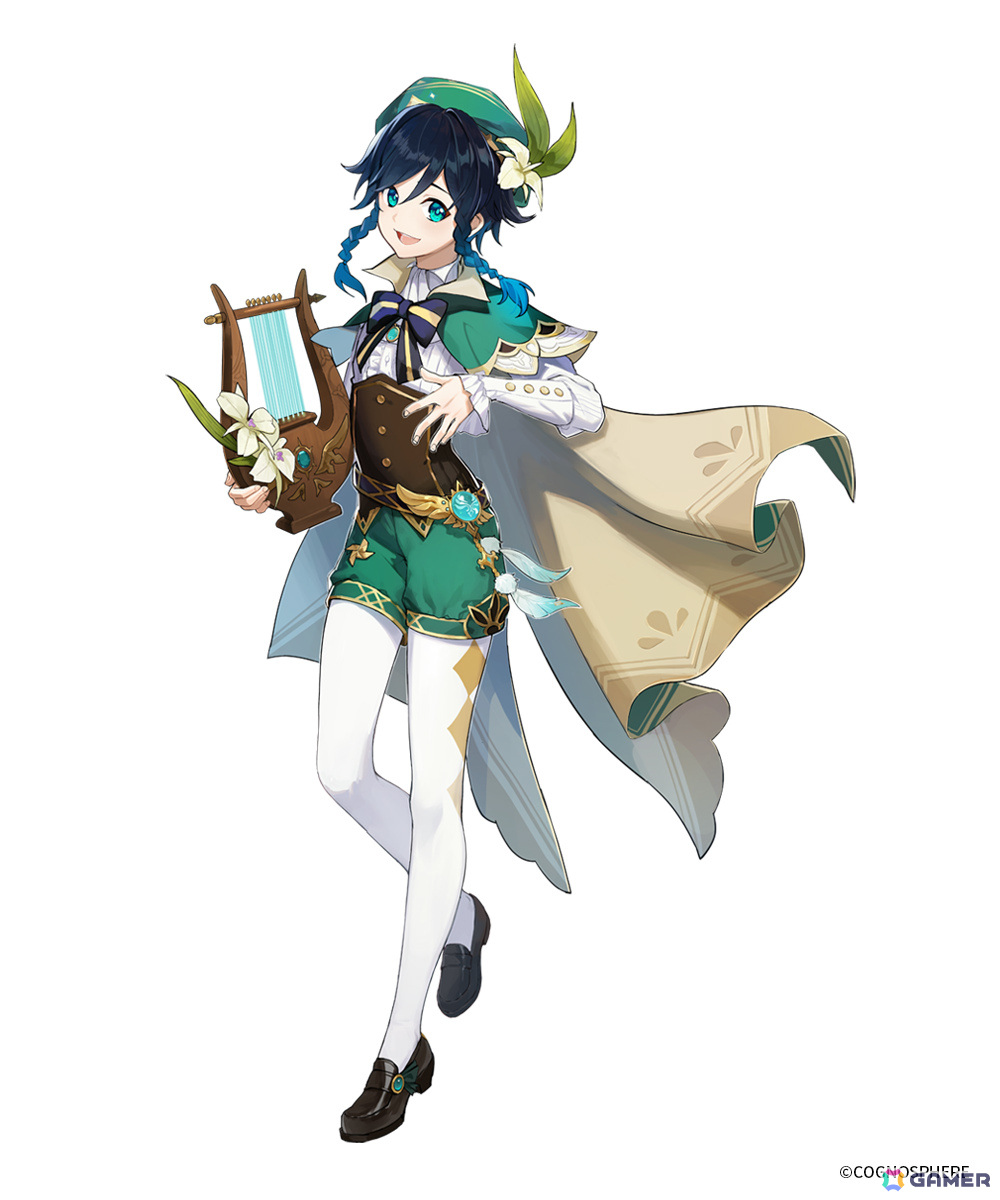 「原神」シロネン(CV:ファイルーズあい)、ウェンティ(CV:村瀬歩)がイベント祈願に登場!の画像
