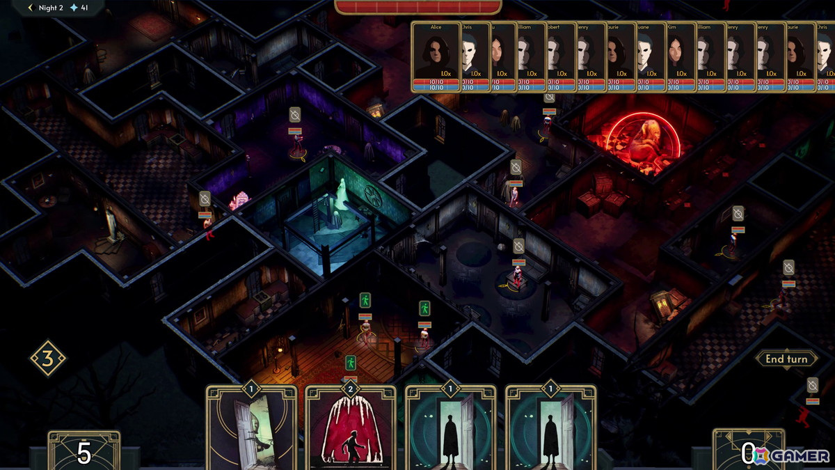 恐怖の館となって人間を陥れていくデッキ構築ローグライクゲーム「Deck of Haunts」のSteam版が5月7日に発売！コンソール版は2025年後半に登場の画像2