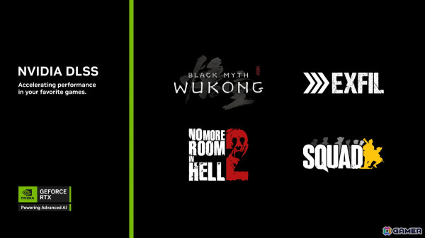 NVIDIA、 「RTX 5060」と「RTX 5060 Ti」を発表！「黒神話：悟空」など4タイトルのDLSS 4対応もの画像2