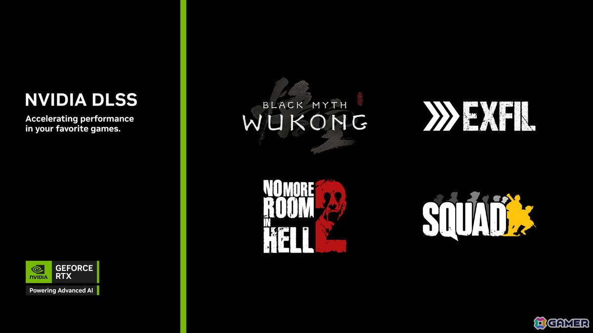 NVIDIA、 「RTX 5060」と「RTX 5060 Ti」を発表！「黒神話：悟空」など4タイトルのDLSS 4対応もの画像