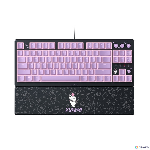 Razer、サンリオキャラクターとクロミをモチーフとしたゲーミングキーボード2モデルを4月25日に発売！予約受付も実施中の画像2