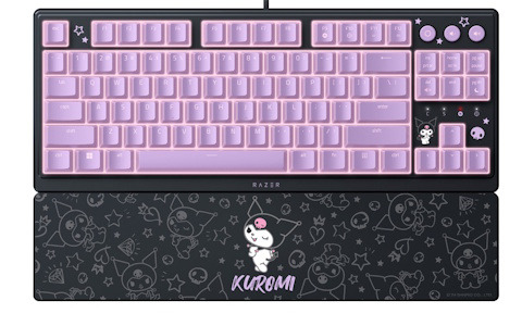 Razer、サンリオキャラクターとクロミをモチーフとしたゲーミングキーボード2モデルを4月25日に発売！予約受付も実施中