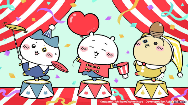 「ちいかわぽけっと」サーカスイベントが開催！新衣装に身を包んだちいかわたちの姿を映したPVも公開の画像1