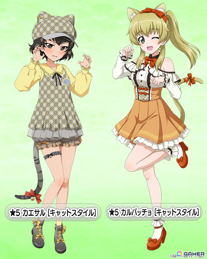 ガールズ＆パンツァー 戦車道大作戦！」にステンドグラス衣装の