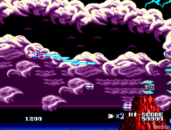 戦闘機とロボットを切り替えて戦うSTG「アーケードアーカイブス 戦え！ビッグファイター」がSwitchで4月17日、PS4で4月19日に配信！の画像