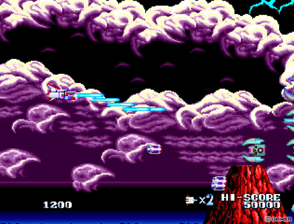 戦闘機とロボットを切り替えて戦うSTG「アーケードアーカイブス 戦え！ビッグファイター」がSwitchで4月17日、PS4で4月19日に配信！の画像2