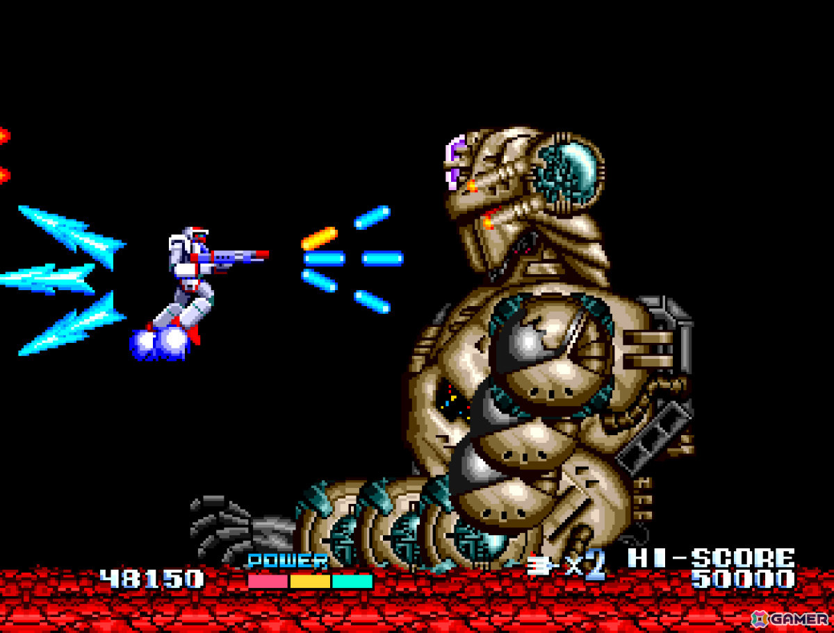 戦闘機とロボットを切り替えて戦うSTG「アーケードアーカイブス 戦え！ビッグファイター」がSwitchで4月17日、PS4で4月19日に配信！の画像3
