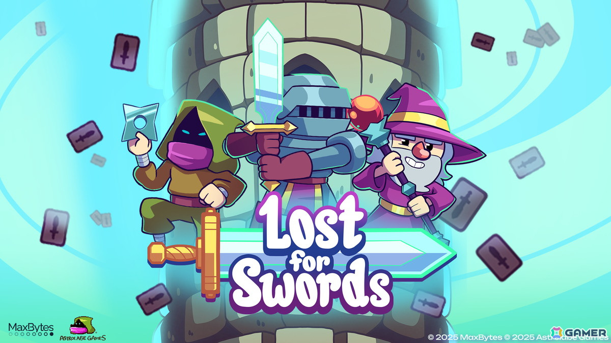 デッキ内のカードで形成された部屋を探索するローグライクデッキビルダーゲーム「Lost For Swords」がSteamにて配信!の画像