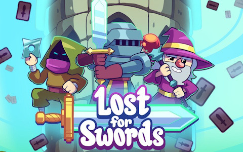 デッキ内のカードで形成された部屋を探索するローグライクデッキビルダーゲーム「Lost For Swords」がSteamにて配信！