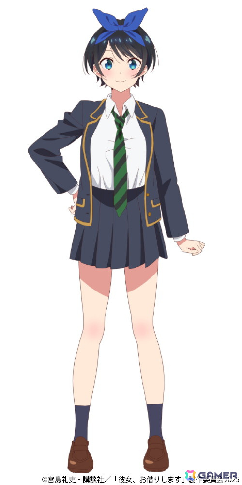 TVアニメ「彼女、お借りします」第4期より更科瑠夏(CV:東山奈央)のデートビジュアルが公開!東山さんからのキャストコメントもの画像