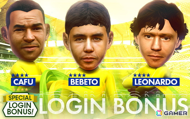 「サカつくRTW」で「7th Anniversary LEGEND SCOUT」が開催！ベベット選手やカフー選手などブラジルのスーパースターたちが登場の画像