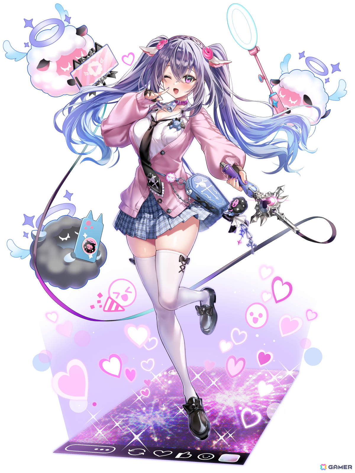 「白猫プロジェクト NEW WORLD'S」ガラティナ(CV:水野朔)、シルファ(CV:若山詩音)が活躍するイベント「キラめき★陰プレッション」が開催!の画像
