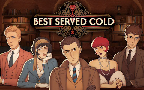 酒と話術で真実を導き出すバーテンダーミステリーADV「Best Served Cold」Steam版の配信日が5月5日に決定！