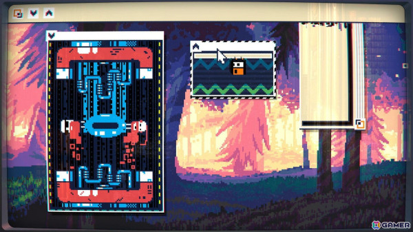 パソコン内の世界を舞台にフロッピーの冒険を描くプラットフォームアクション「MainFrames」のSwitch版が配信！の画像