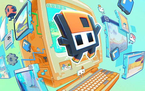 パソコン内の世界を舞台にフロッピーの冒険を描くプラットフォームアクション「MainFrames」のSwitch版が配信！